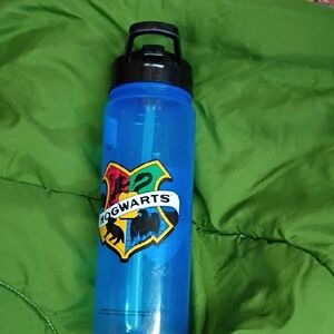 Hogwarts Blue Water Bottle
